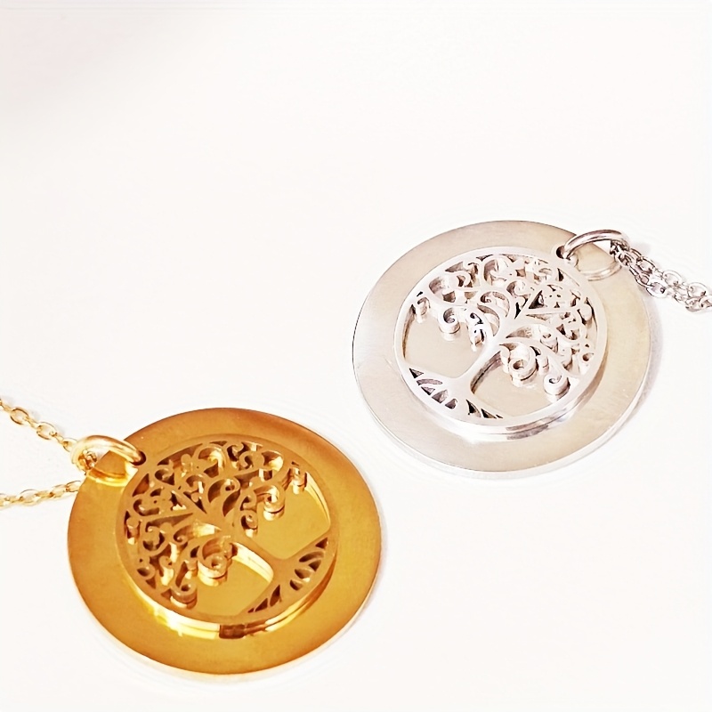 Men Accessories All - Custom Men's Tree of Life Stainless