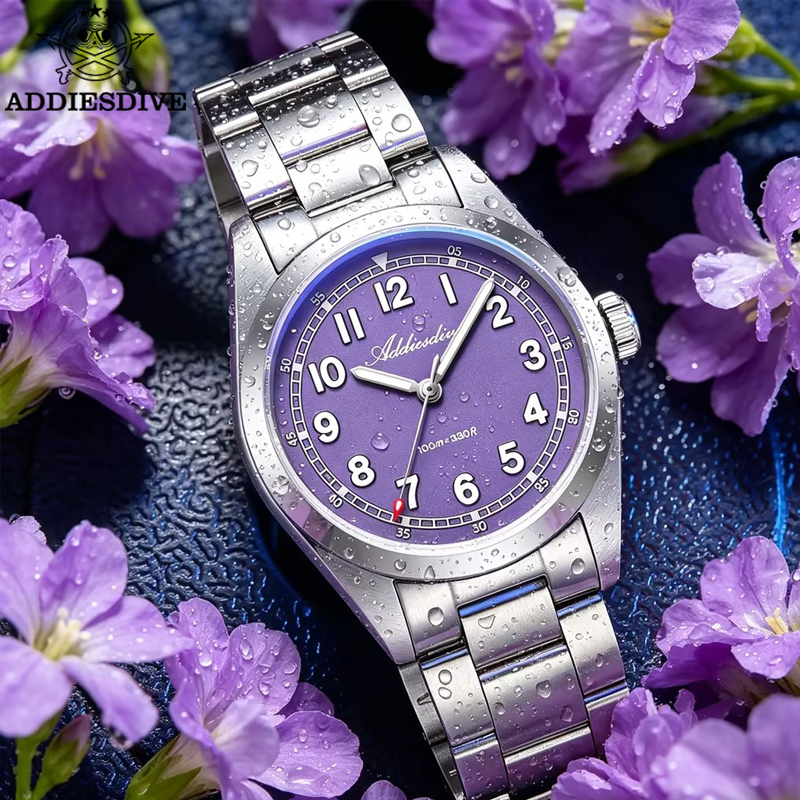 Men'S Accessories Luxury Brands - ADDIESDIVE New Quartz Watches Luxury Sapphire