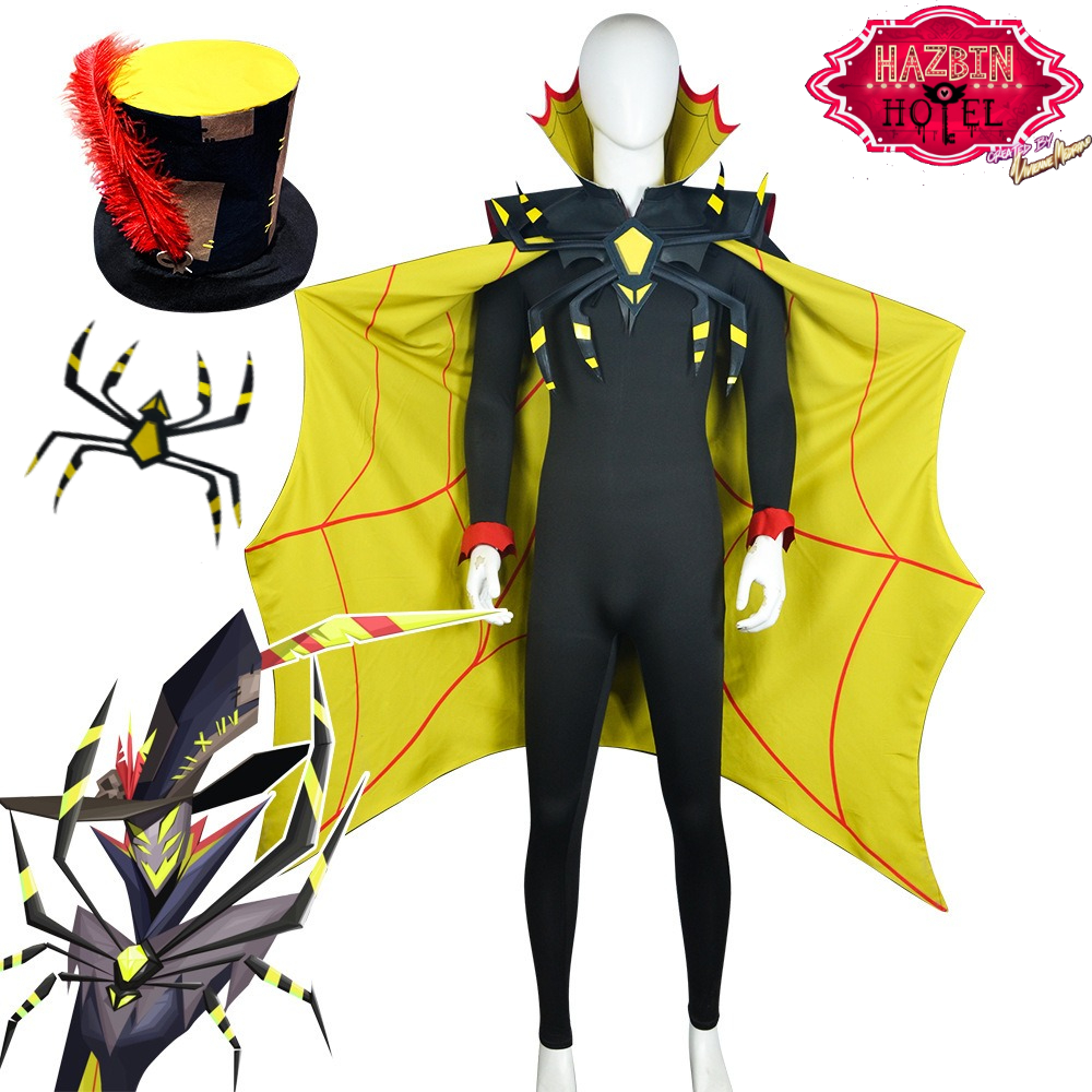 Men'S Accessories Japan - Hazbin Hotel Cosplay Costume Sinner Lord