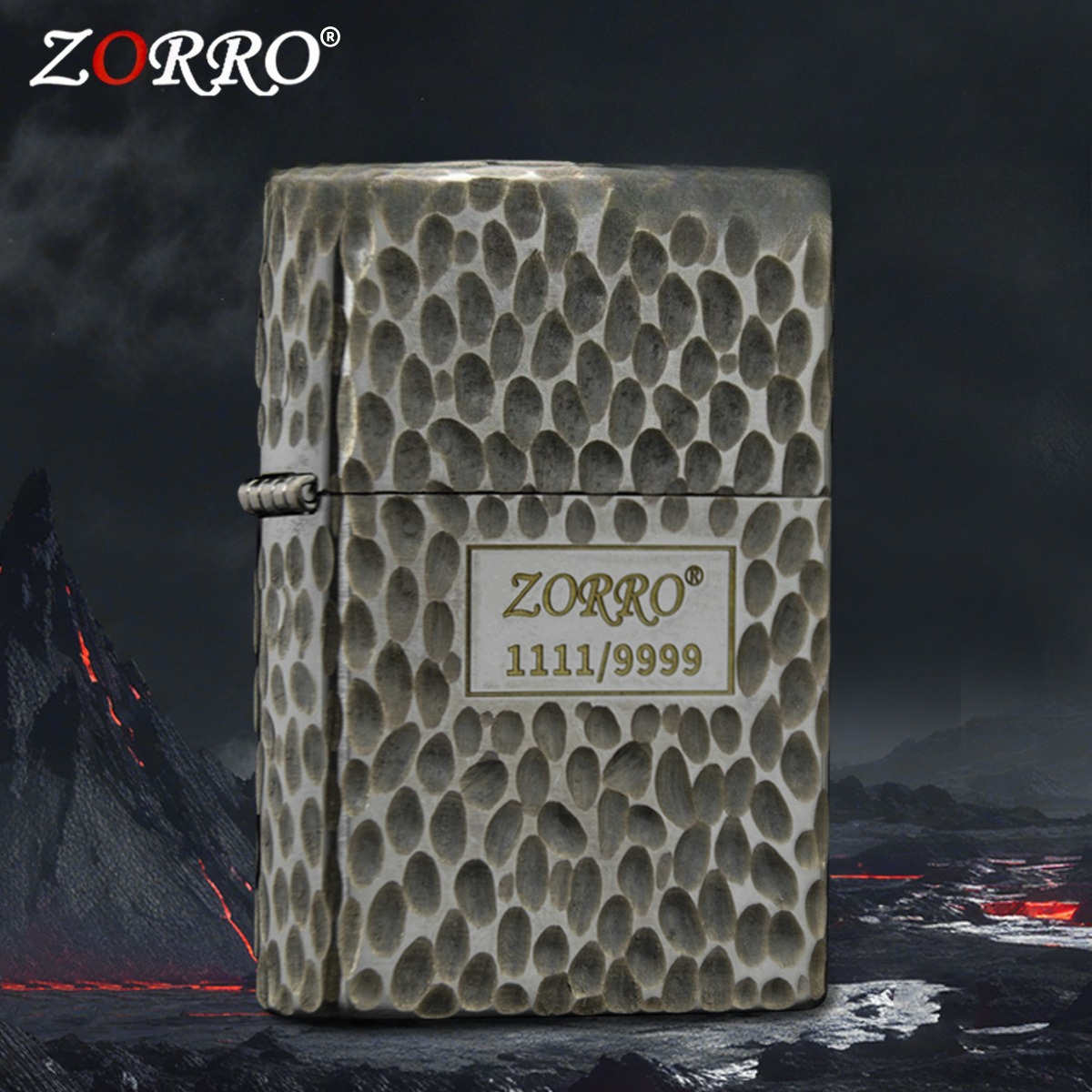 Men Accessories Ideas - Zorro Genuine Kerosiene Hand-carved Personalized Creative