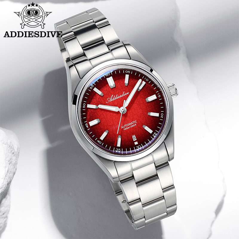 Men'S Accessories Fashion - ADDIESDIVE Watch For Gift 39mm Automatic