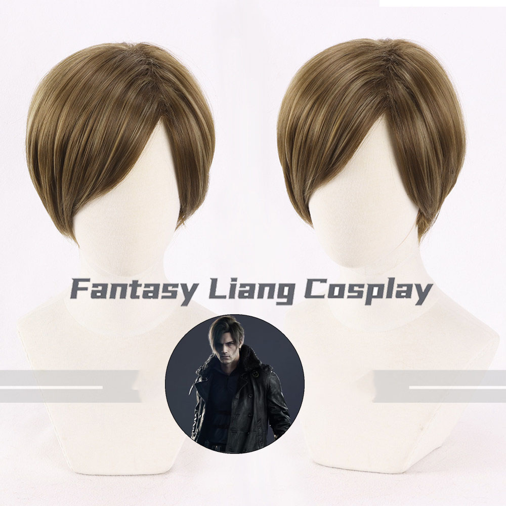 Men'S Accessories Japan - Anime Leon Cosplay Wig Ash Milk