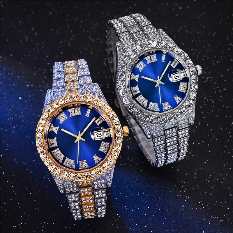 Hip hop Watch Male watch luxur – Men'S Accessories Luxury Brands Bewertung und Preis