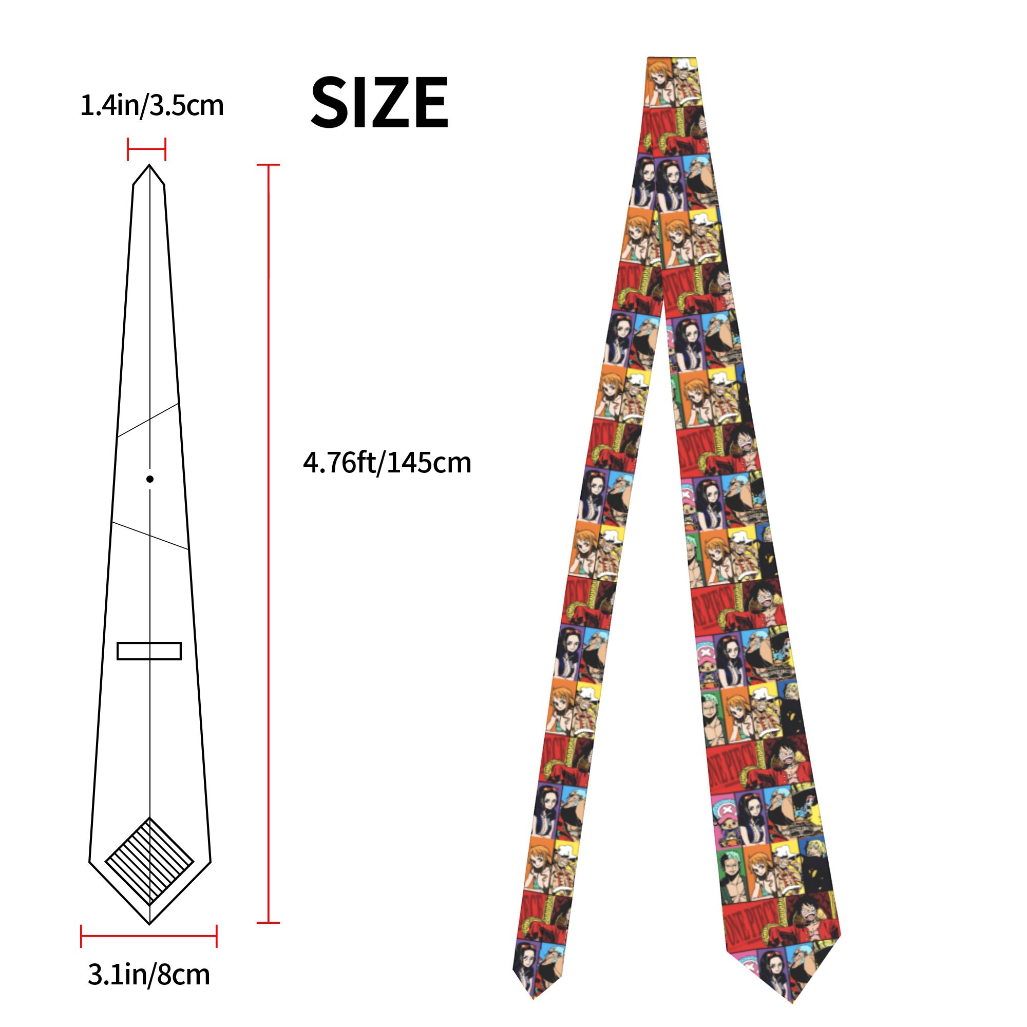 One Manga 80s Piecee Necktie U – Men'S Accessories In The 80S Bewertung und Preis