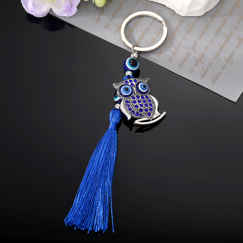 Zircon Turkish Blue Eye Owl An – Men Accessories Evil Eye Bewertung und Preis