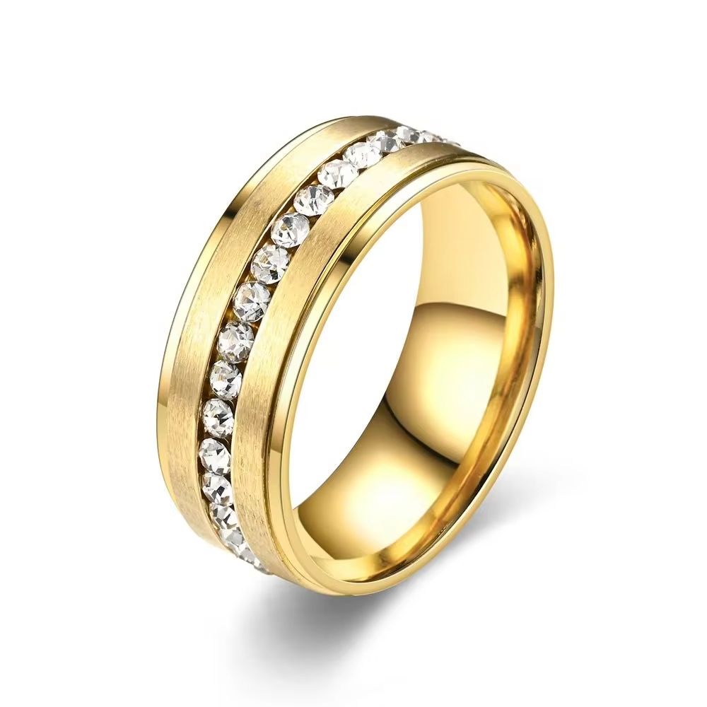 Stainless Steel Diamond Rings  – Men Accessories Ideas Bewertung und Preis