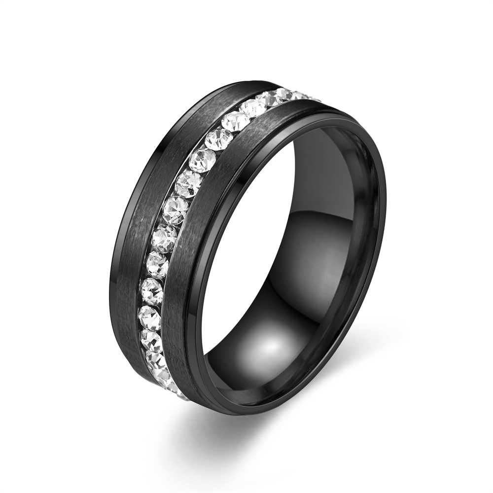 Stainless Steel Diamond Rings  – Men Accessories Ideas Bewertung und Preis