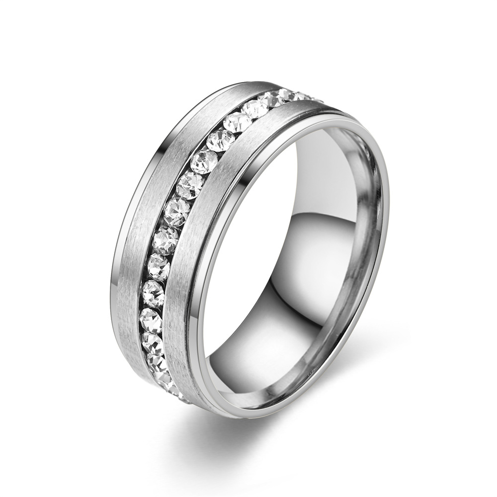 Stainless Steel Diamond Rings  – Men Accessories Ideas Bewertung und Preis