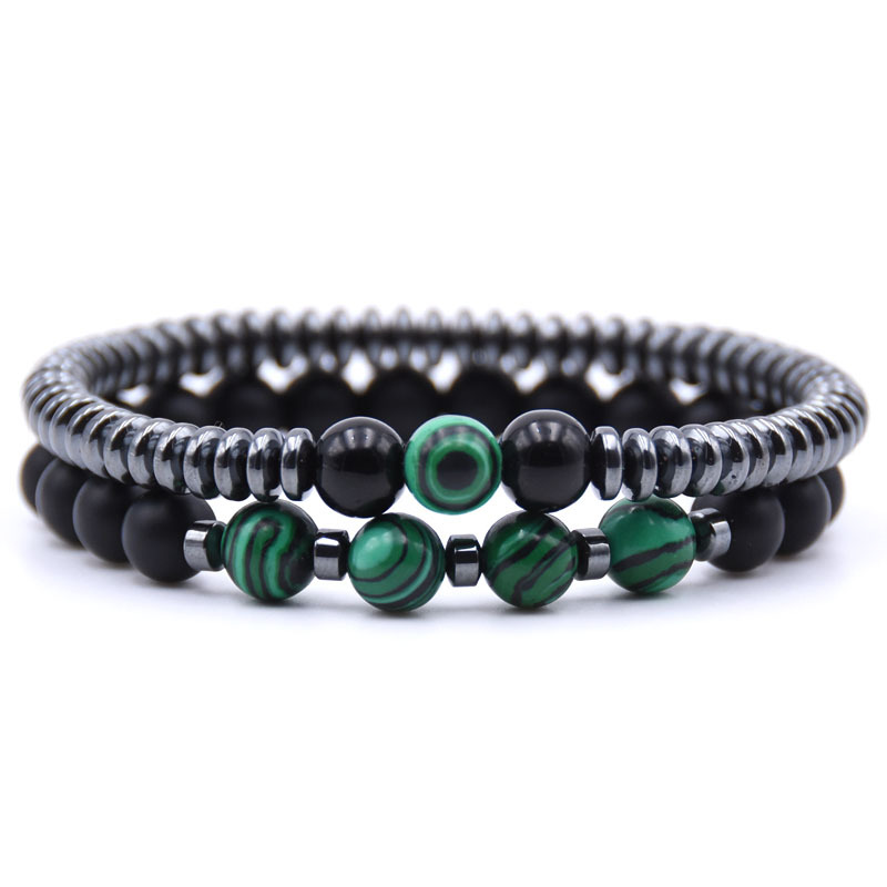 Stylish 2Pcs Men Bracelet Set  – Men'S Yoga Accessories Bewertung und Preis