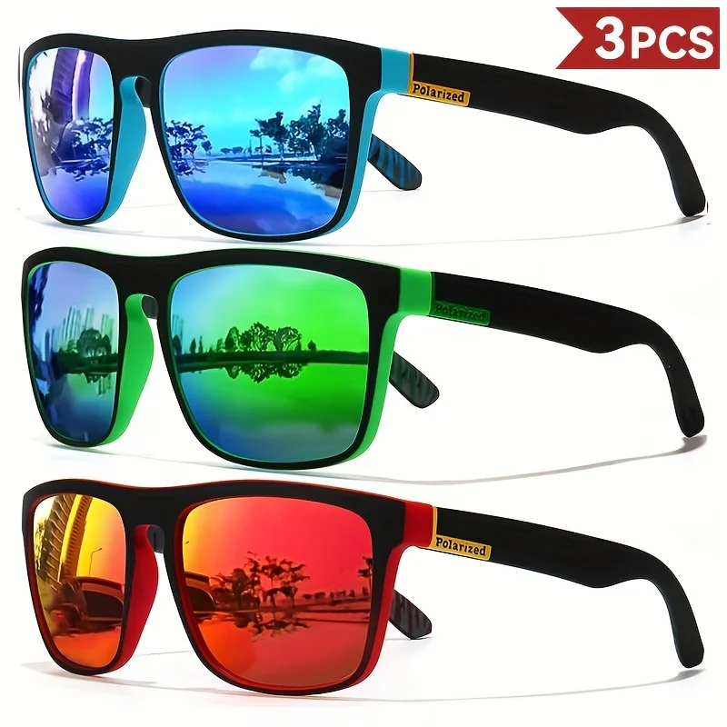 1/3PCS Classic Polarized Squar – Sunglasses Polarized Men Bewertung und Preis