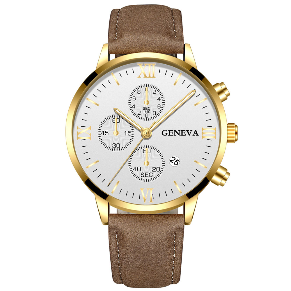 Geneva Fashion  Men Date Alloy – Men'S Accessories Luxury Brands Bewertung und Preis