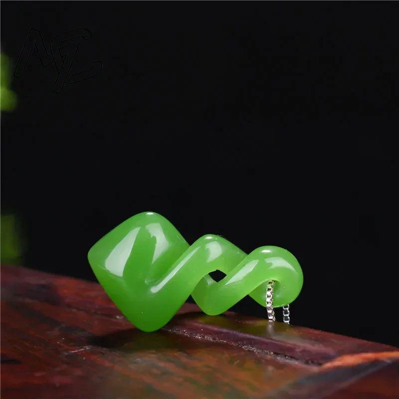 Natural Hetian Jade Green Colo – Men Accessories Hand Bewertung und Preis