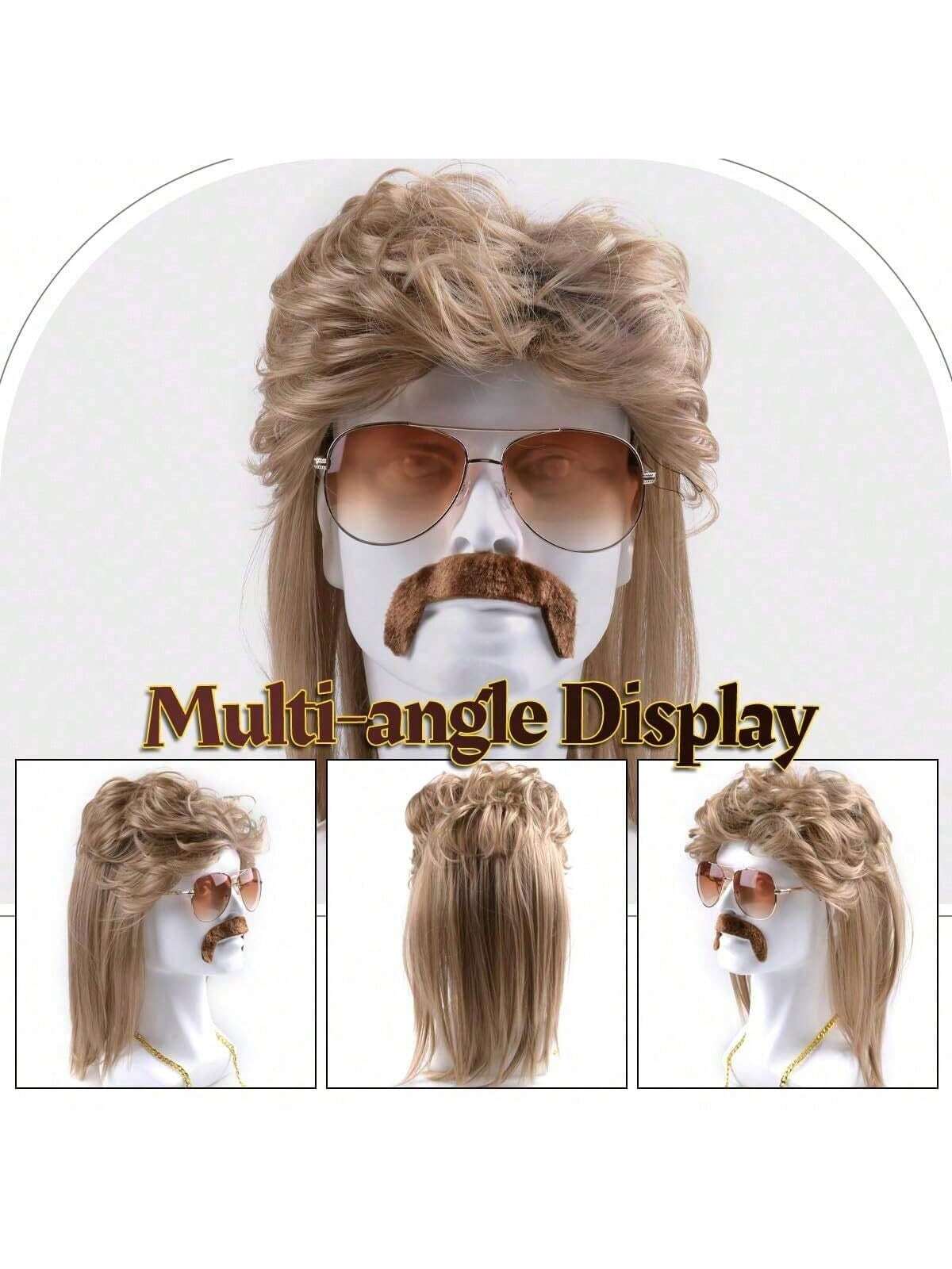 Mullet Wig 80s 90s Outfit Acce – Men'S Accessories In The 80S Bewertung und Preis