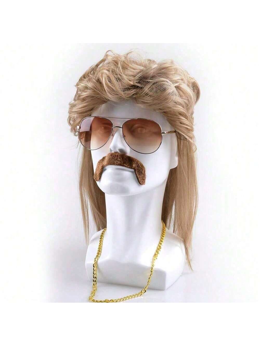 Mullet Wig 80s 90s Outfit Acce – Men'S Accessories In The 80S Bewertung und Preis