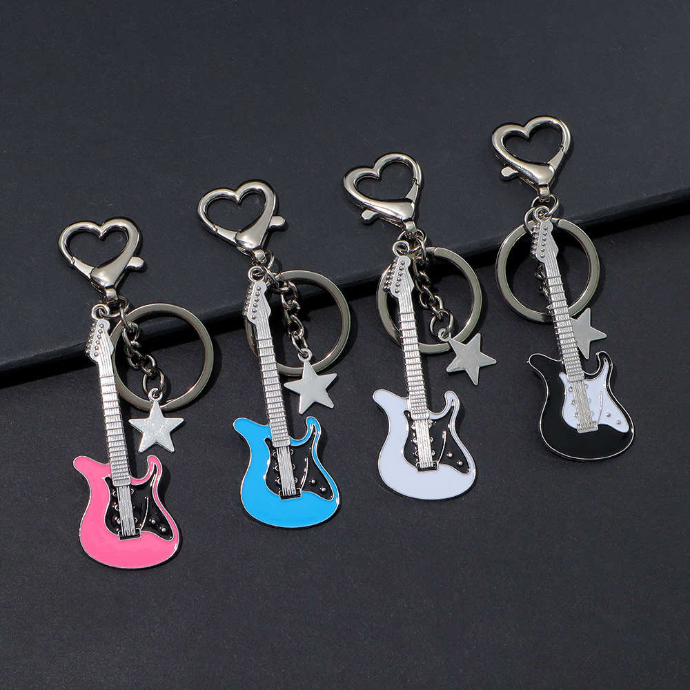 Guitar Love Heart Key Chain fo – Men Accessories All Bewertung und Preis