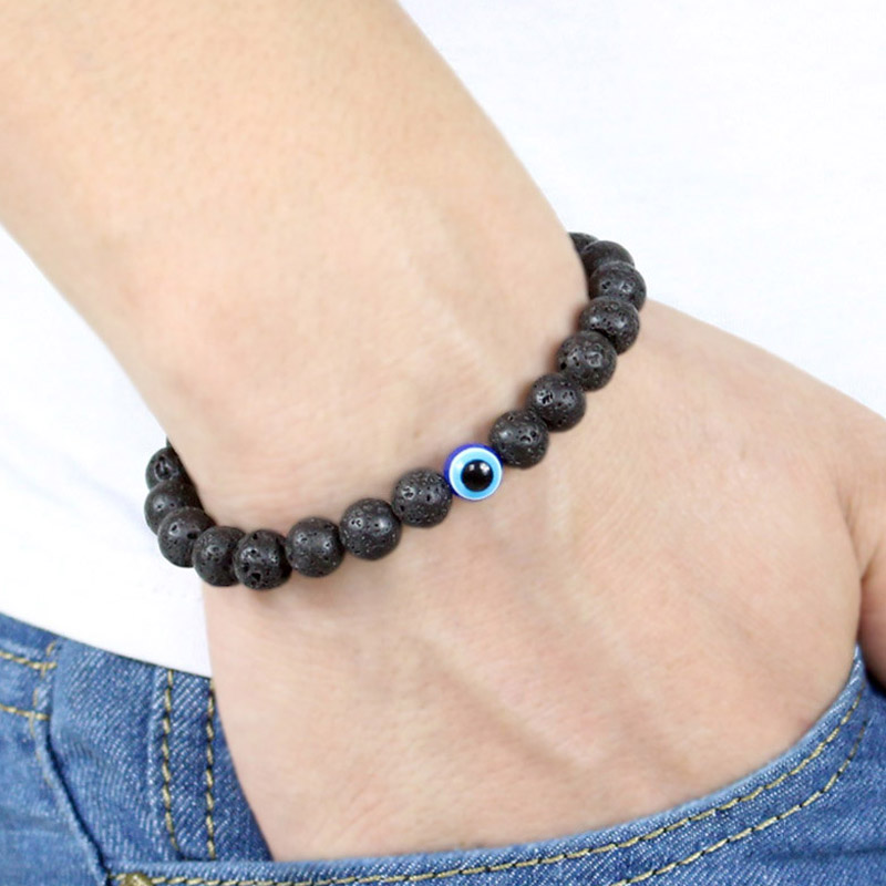 Turkish Evil Blue Eyes Beads B – Men Accessories Evil Eye Bewertung und Preis