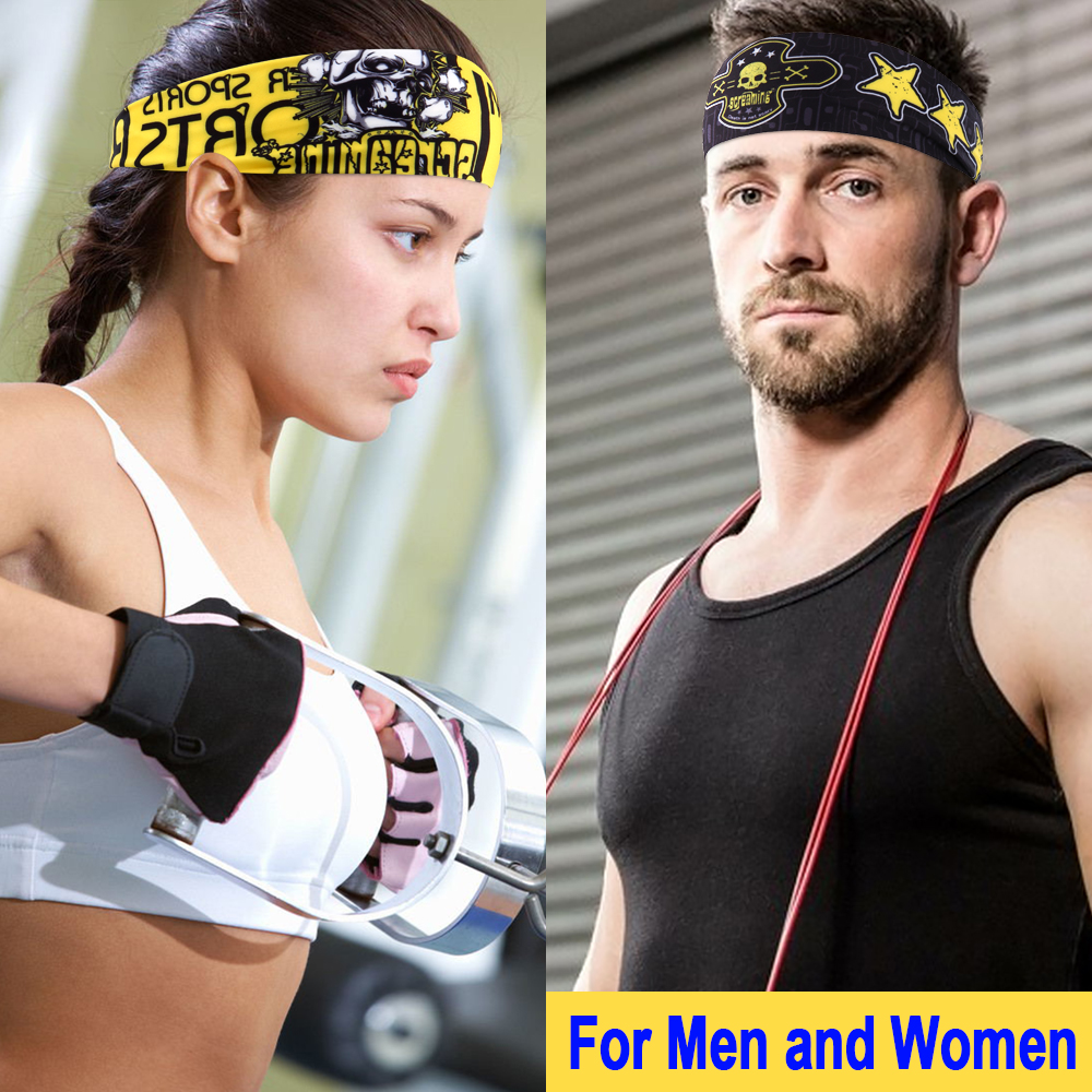 Men Women Sport Headband Skull – Men'S Yoga Accessories Bewertung und Preis