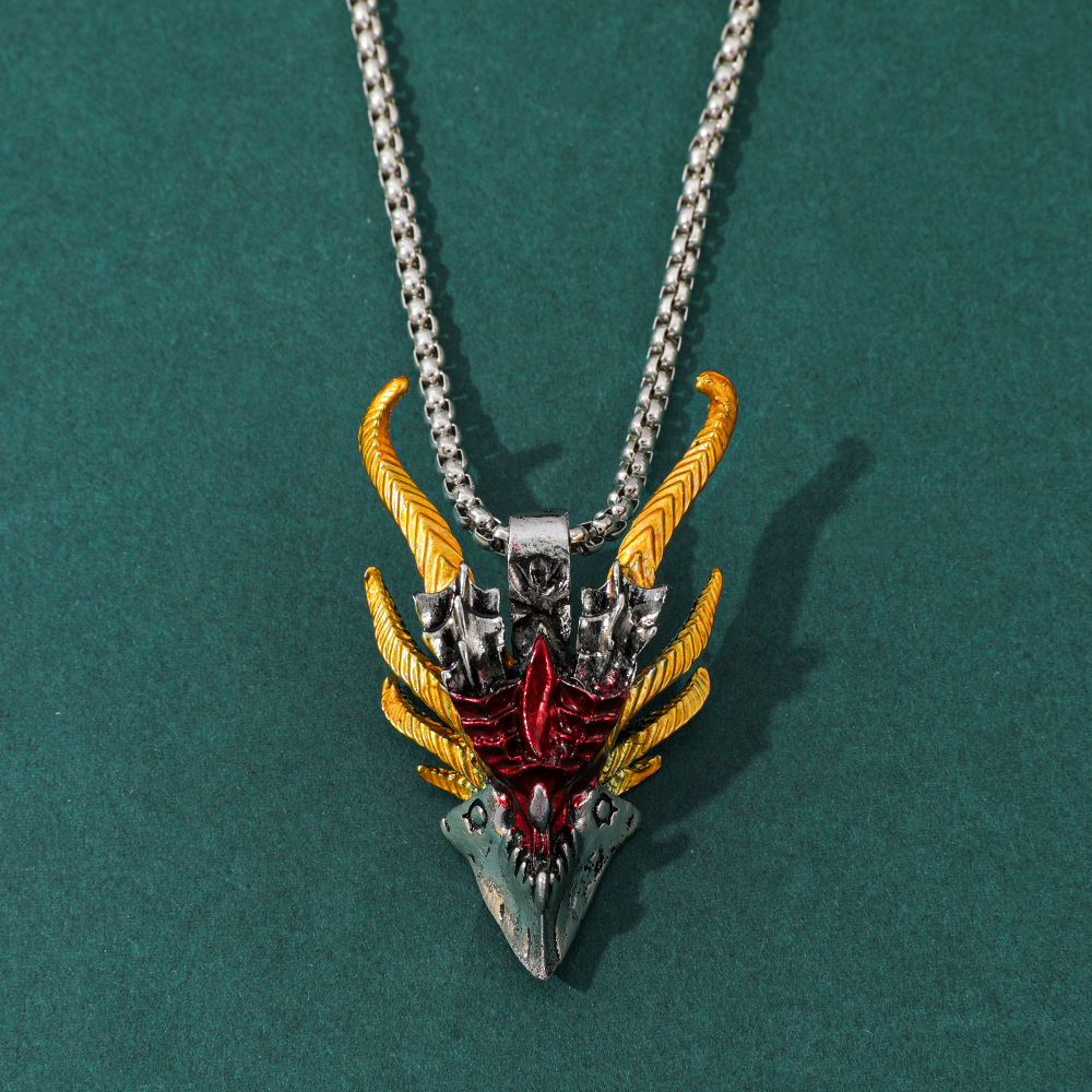 Retro Hip-Hop Evil Dragon Head – Men'S Accessories Fashion Bewertung und Preis