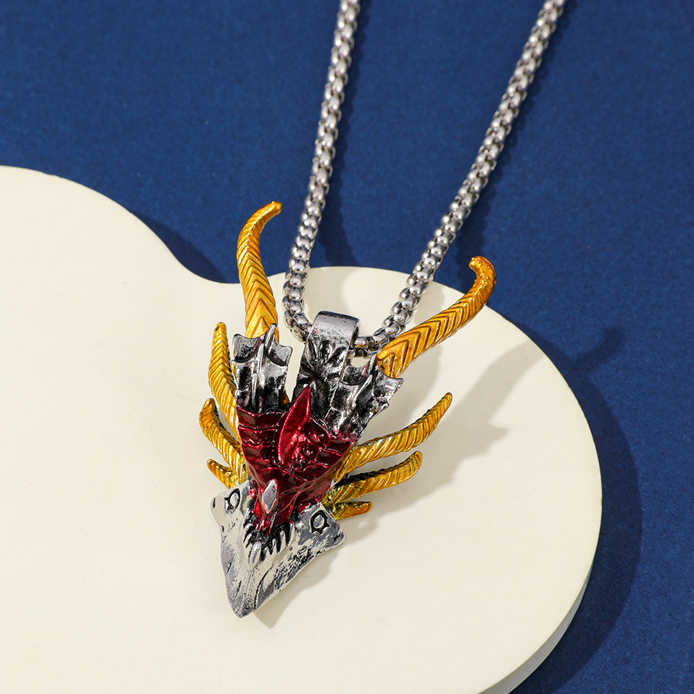Retro Hip-Hop Evil Dragon Head – Men'S Accessories Fashion Bewertung und Preis