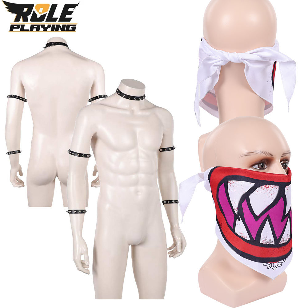 Bowser Jr Cosplay Scarf Mask B – Men Accessories Hand Bewertung und Preis