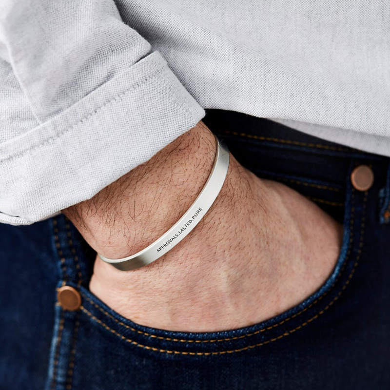 4MM To 8MM Free Engraving Cuff – Men Accessories All Bewertung und Preis