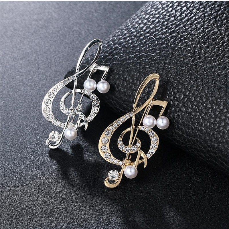 1Pc Elegant Musical Note Brooc – Men Accessories Ideas Bewertung und Preis