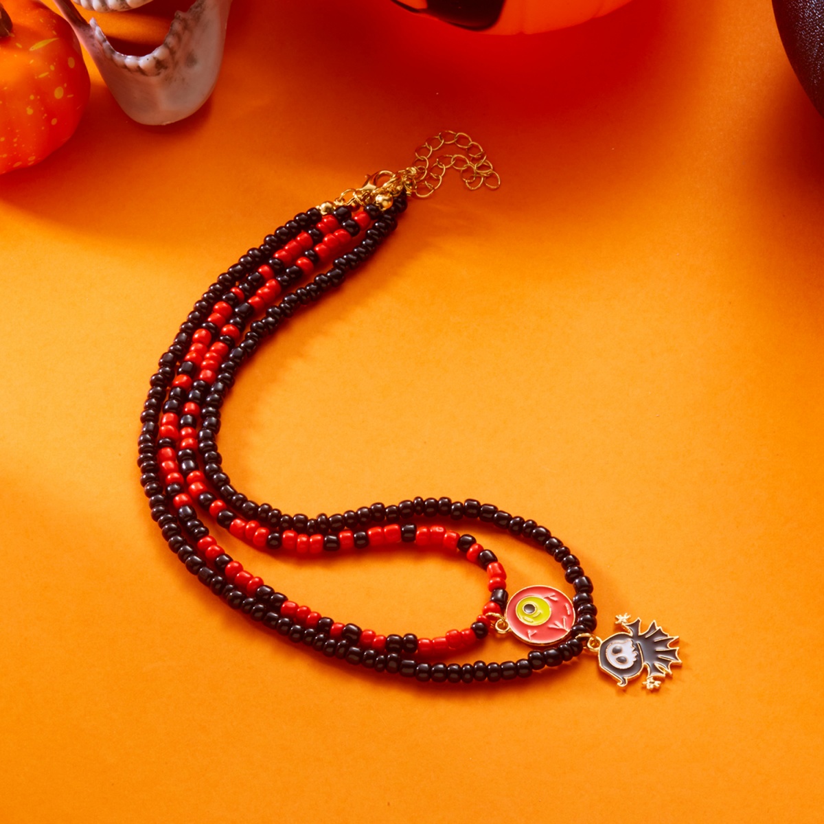 Double Layer Evil Eye Pendant  – Men Accessories Evil Eye Bewertung und Preis