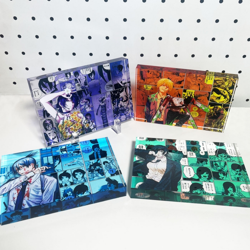 Chainsaw Man Acrylic Block Des – Men Accessories Collection Bewertung und Preis