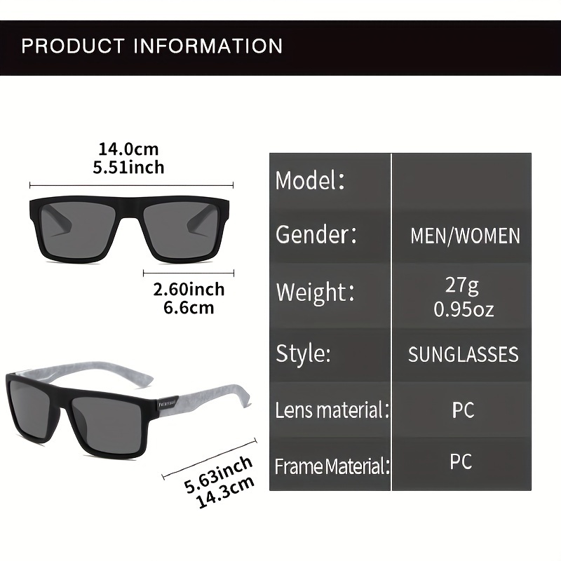 Fashion Travel Square Polarize – Sunglasses Polarized Men Bewertung und Preis