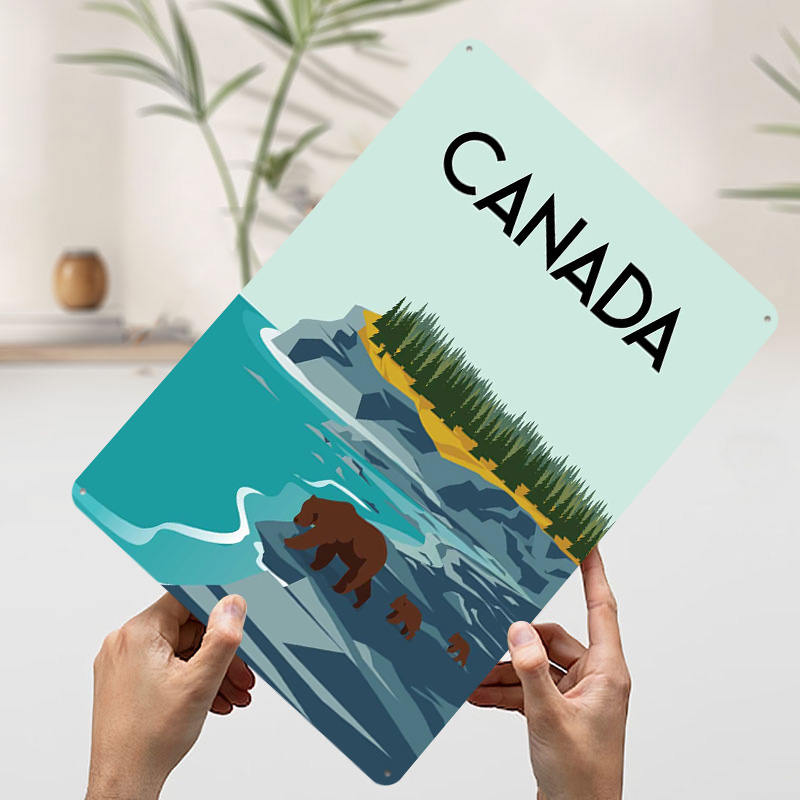 Canada Travel Poster Customize – Men'S Accessories Canada Bewertung und Preis