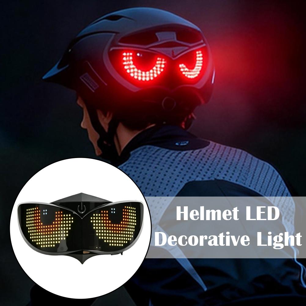 Helmet LED Display Tail Light, – Men Accessories App Bewertung und Preis