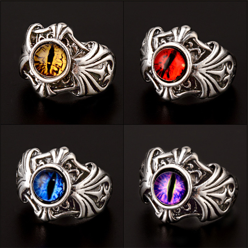 Retro Vines Evil Eye Ring For  – Men Accessories Evil Eye Bewertung und Preis