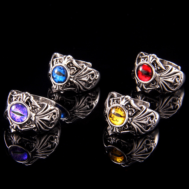 Retro Vines Evil Eye Ring For  – Men Accessories Evil Eye Bewertung und Preis