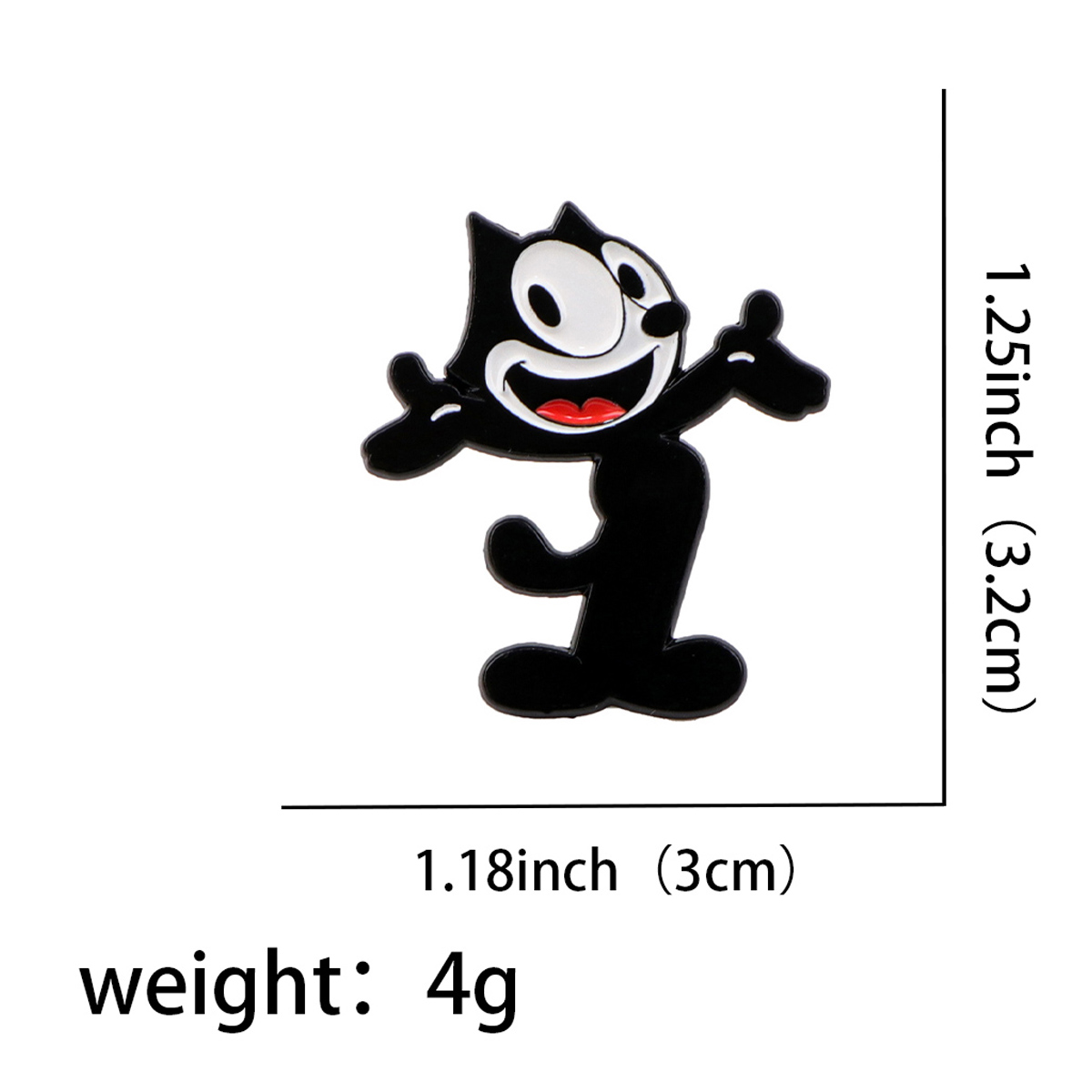 Cute Cartoon Animal Enamel Pin – Men'S Accessories Japan Bewertung und Preis
