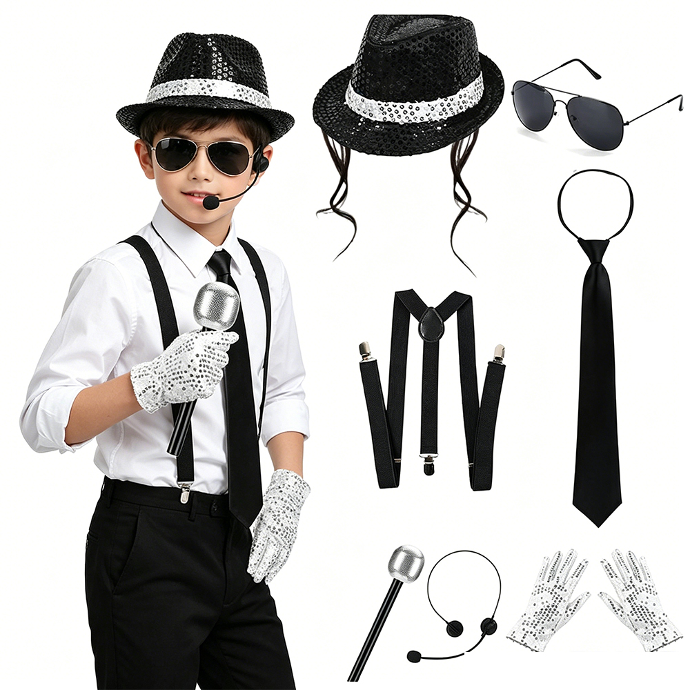 Michael Jackson Cosplay Access – Men'S Accessories In The 80S Bewertung und Preis