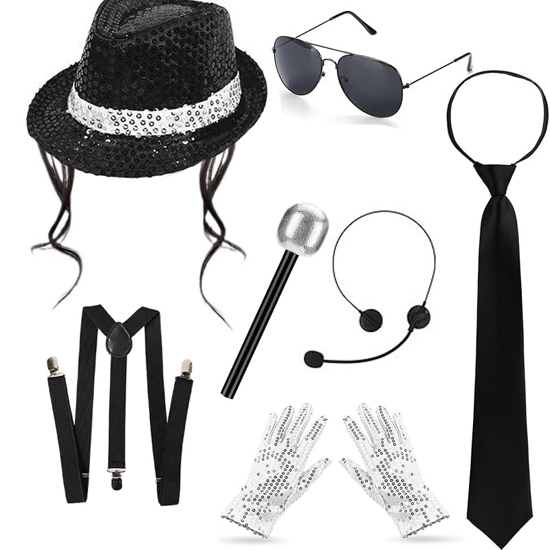 Michael Jackson Cosplay Access – Men'S Accessories In The 80S Bewertung und Preis