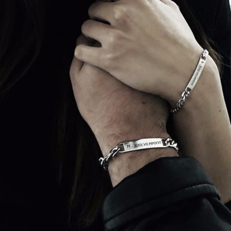 Plate Id Tag Bar Bracelet Cuba – Men Accessories All Bewertung und Preis
