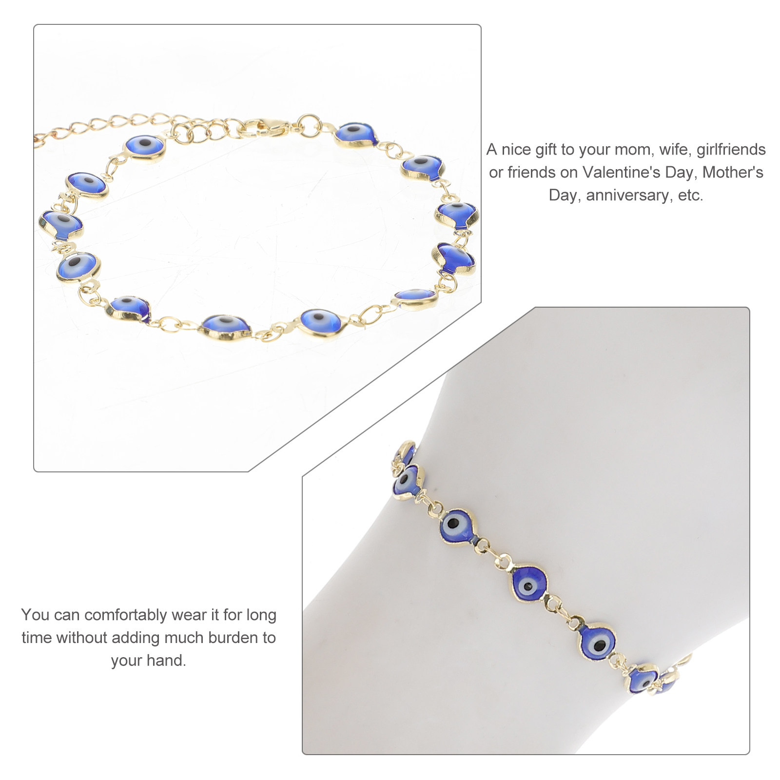 Copper Evil Eye Bracelet Adjus – Men Accessories Evil Eye Bewertung und Preis
