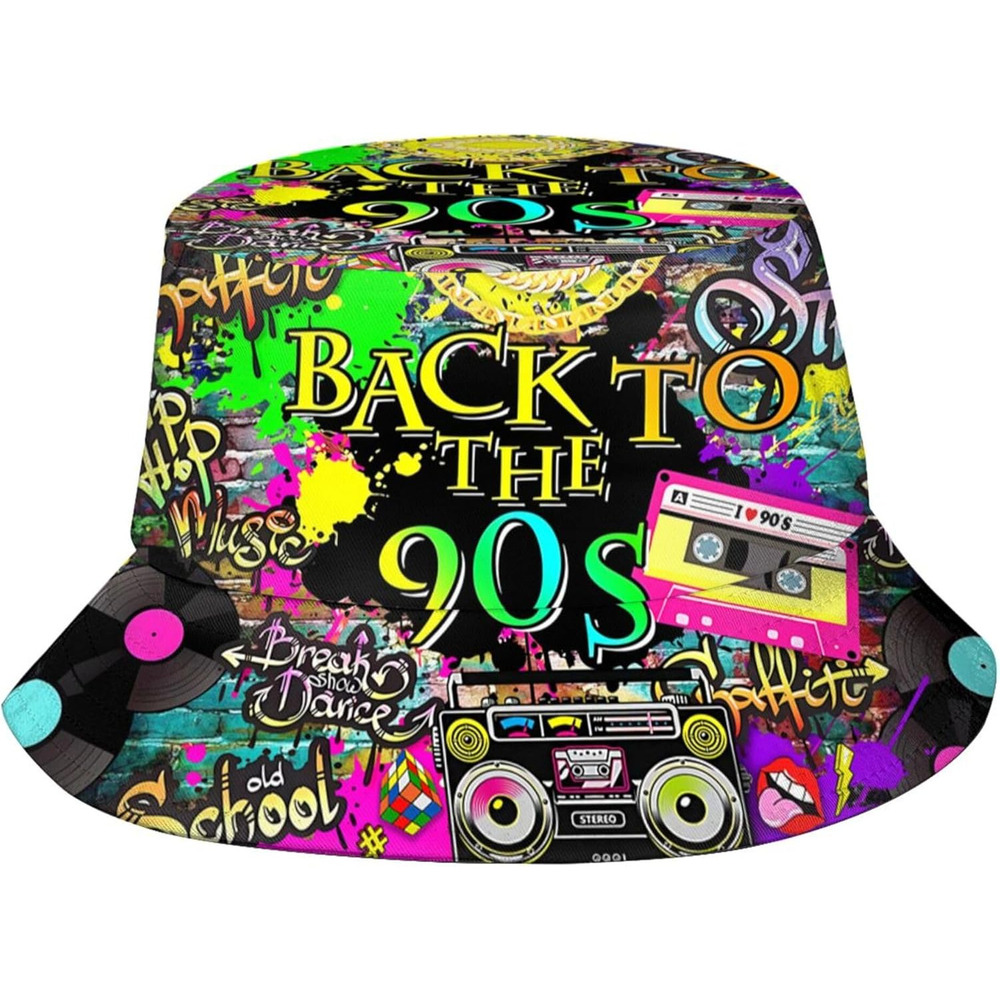 Fashion Retro 80S 90S Bucket F – Men'S Accessories In The 80S Bewertung und Preis