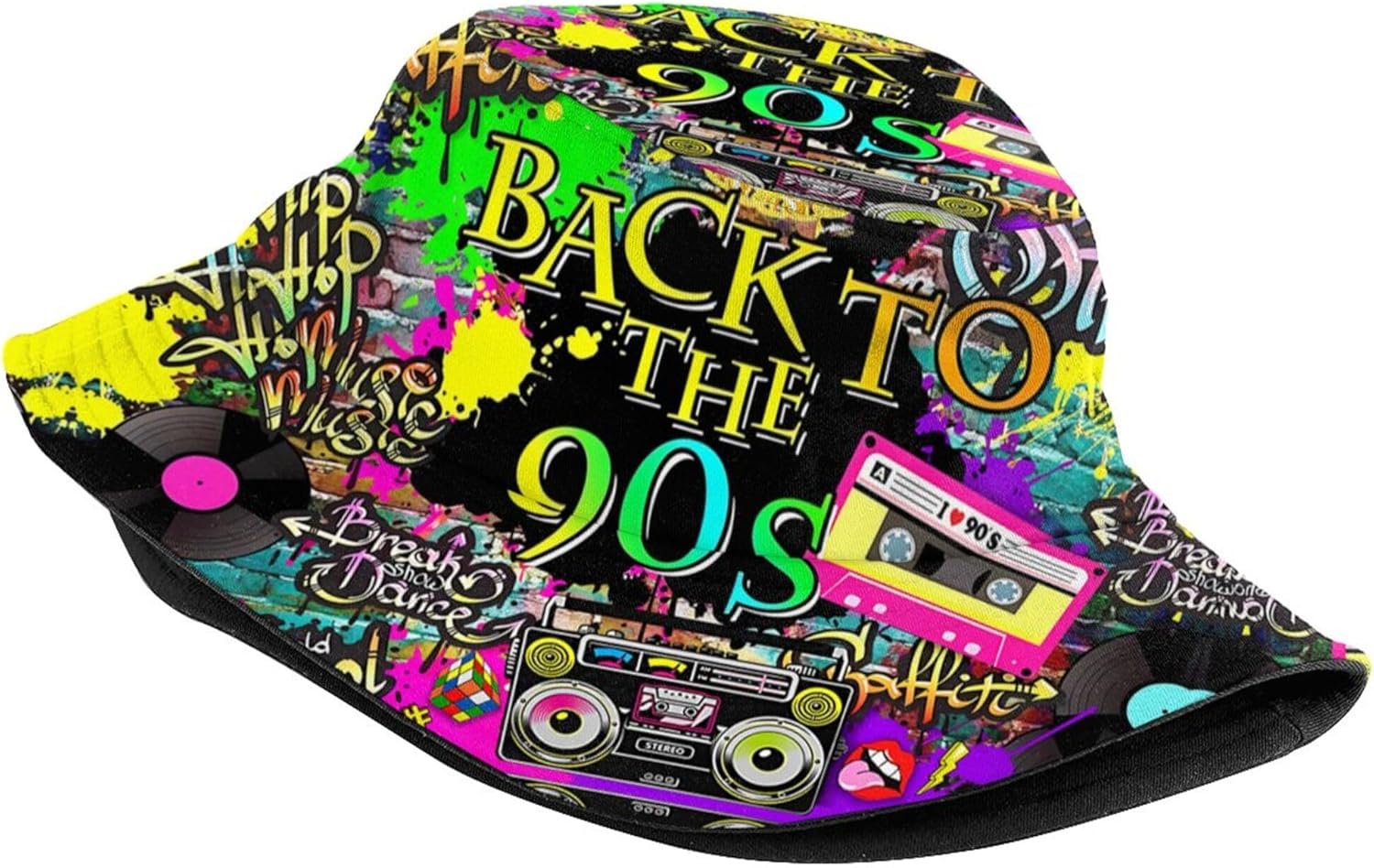 Fashion Retro 80S 90S Bucket F – Men'S Accessories In The 80S Bewertung und Preis