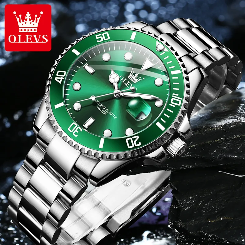 OLEVS Original Quartz Watch fo – Men'S Accessories Luxury Brands Bewertung und Preis