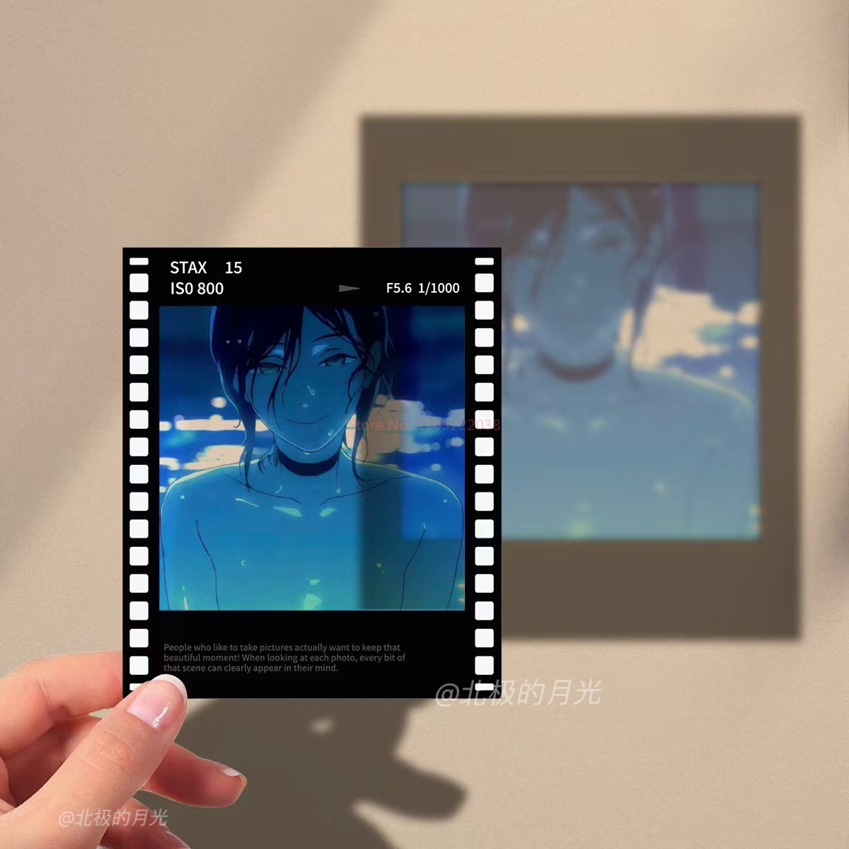 Chainsaw Man Reze Arc Polaroid – Men Accessories Collection Bewertung und Preis
