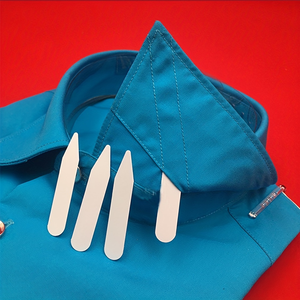 100Pcs PVC Shirt Collar Stays  – Men Accessories All Bewertung und Preis