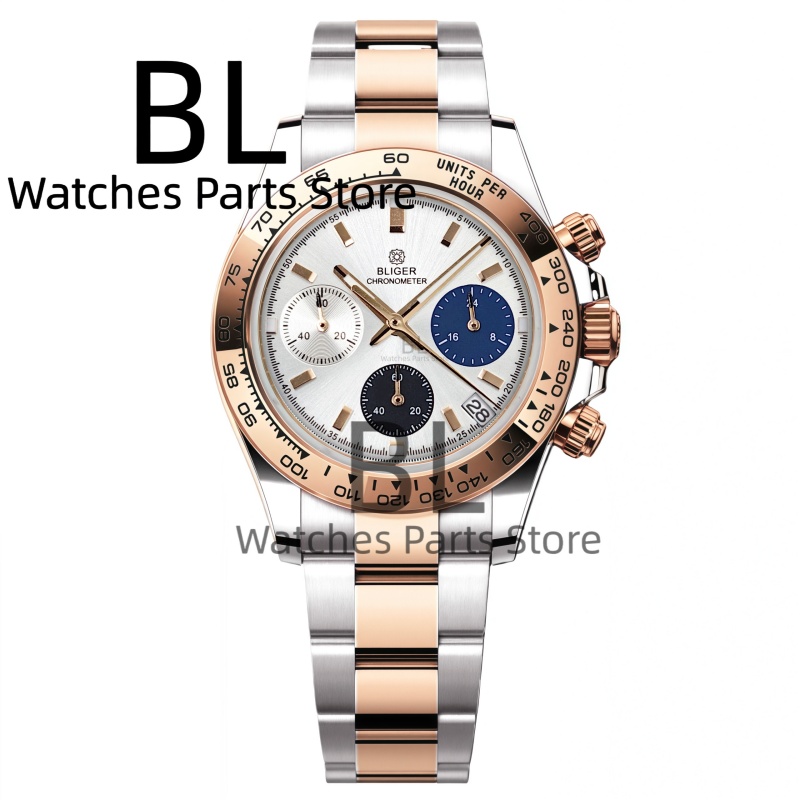 BLIGER Two Tone Silver Rose Me – Men'S Accessories Luxury Brands Bewertung und Preis