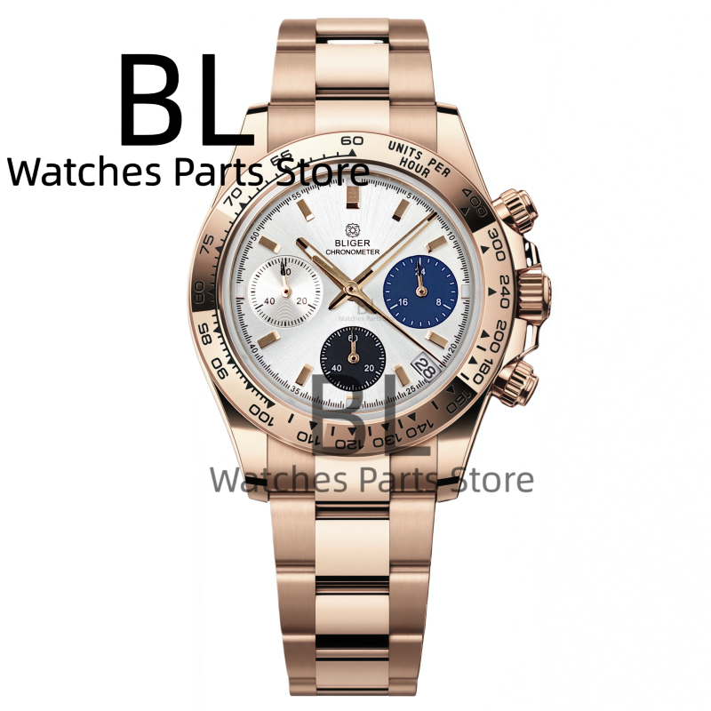 BLIGER Two Tone Silver Rose Me – Men'S Accessories Luxury Brands Bewertung und Preis