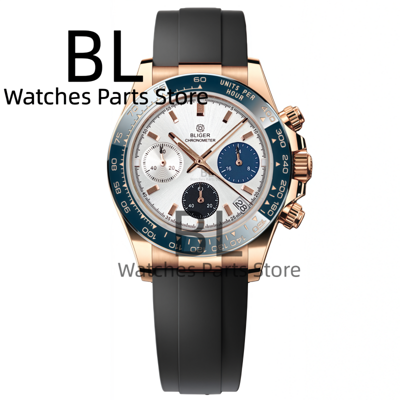 BLIGER Two Tone Silver Rose Me – Men'S Accessories Luxury Brands Bewertung und Preis