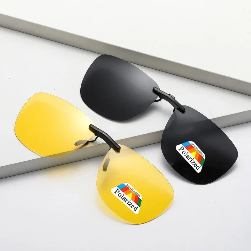 New Square Clip on Sunglasses  – Sunglasses Polarized Men Bewertung und Preis