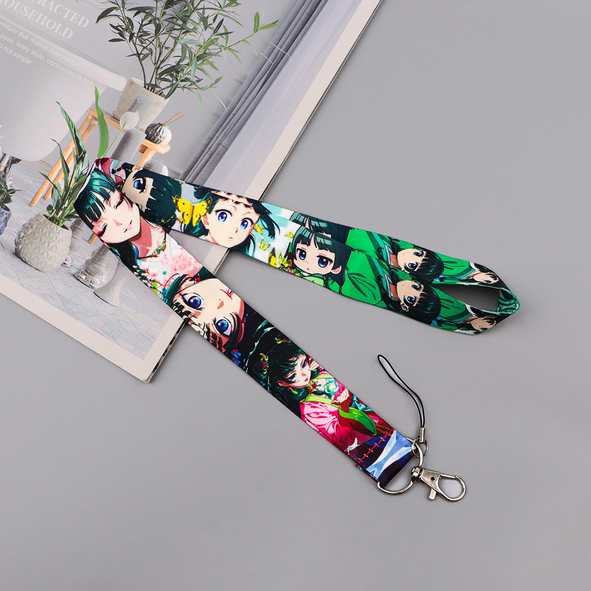 Cute Anime Girl Lanyard Neck S – Men'S Accessories Japan Bewertung und Preis