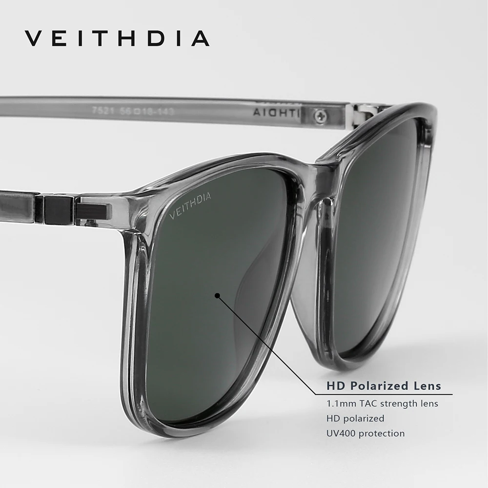 VEITHDIA Brand Square Fashion  – Sunglasses Polarized Men Bewertung und Preis