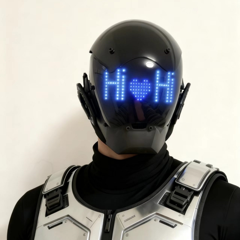 Punk Mask Cosplay for Men,Blue – Men Accessories App Bewertung und Preis